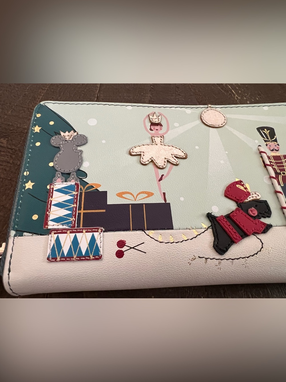 Rare Radley London Little Drummer Dog zip around wallet - Picture 3 of 8